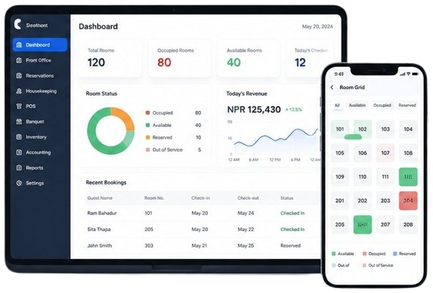 Hotel & Resort Management Software